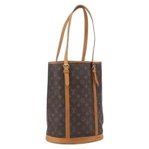 LOUIS VUITTON Monogram Bucket GM Shoulder Bag M42236 LV Auth 159427